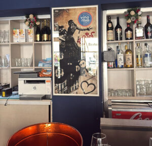 Vino Mio Restaurante Malaga David Hopkins Marbella Artist