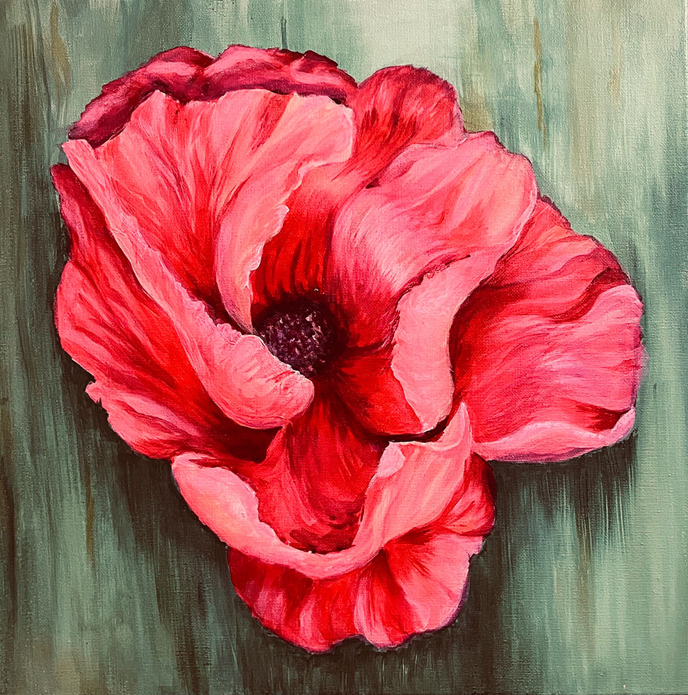 Naima Hayat marbella artists group - The Flower
