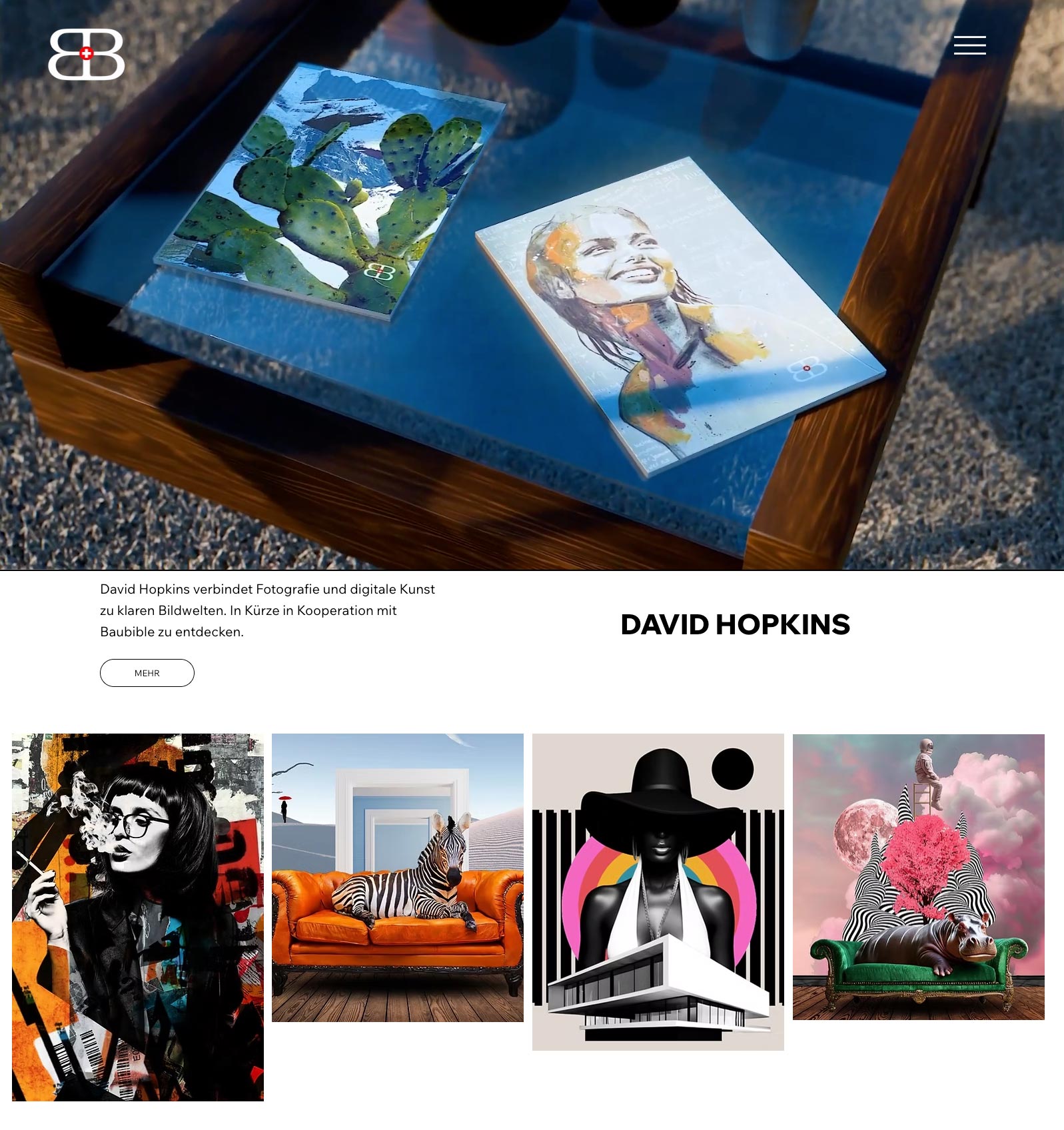 David Hopkins pop artists and designer at Baubible magazine David Hopkins pop artists and designer at Baubible magazine