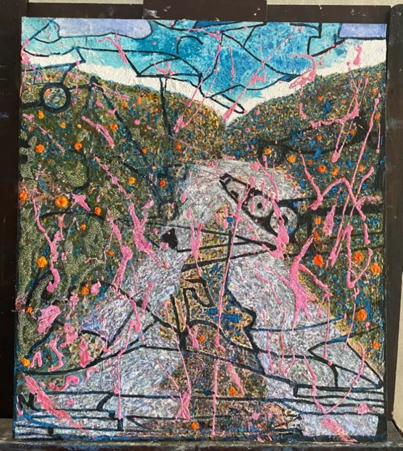 Abstract art 3 peter boulsbee marbella artists group