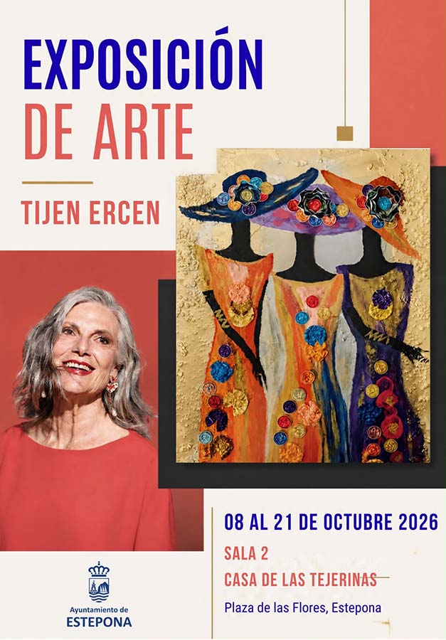 Tijen Ercen private Exhibition Sustainable art marbella artsist group